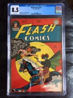 Flash Comics #73 CGC 8.5 ow