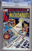 Micronauts #6 CGC 9.6 w