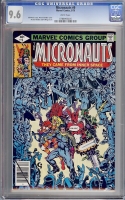 Micronauts #9 CGC 9.6 w