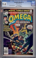 Omega the Unknown #4 CGC 9.4 ow/w