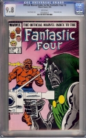 Official Marvel Index to the Fantastic Four #3 CGC 9.8 w