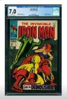 Iron Man #2 CGC 7.0 ow