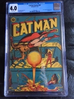 Catman Comics #30 CGC 4.0 ow/w