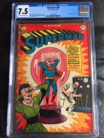 Superman #68 CGC 7.5 cr/ow