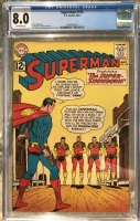 Superman #153 CGC 8.0 ow