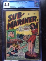 Sub-Mariner Comics #24 CGC 4.5 cr/ow