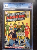 Justice League of America #8 CGC 8.0 cr/ow