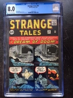 Strange Tales #96 CGC 8.0 ow/w