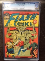 Flash Comics #22 CGC 7.5 ow/w