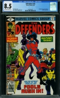 Defenders #74 CGC 8.5 ow/w