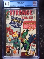 Strange Tales #123 CGC 8.0 ow/w