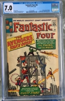 Fantastic Four #26 CGC 7.0 ow/w