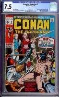 Conan The Barbarian #2 CGC 7.5 w