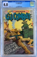 G.I. Combat #129 CGC 4.0 ow/w