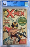 X-Men #3 CGC 4.0 cr/ow