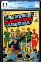 Justice League of America #8 CGC 5.5 ow/w