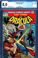 Tomb of Dracula #9 CGC 8.0 w