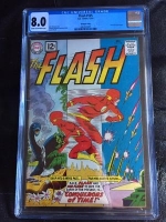 Flash #125 CGC 8.0 cr/ow Mohawk Valley