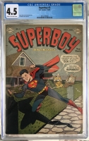 Superboy #3 CGC 4.5 cr/ow