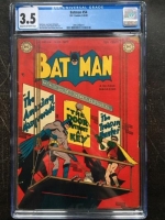 Batman #54 CGC 3.5 cr/ow