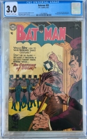 Batman #85 CGC 3.0 ow/w