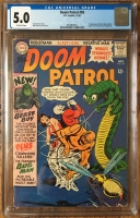 Doom Patrol #99 CGC 5.0 ow