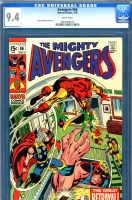 Avengers #66 CGC 9.4 w