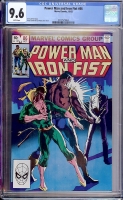 Power Man And Iron Fist #86 CGC 9.6 w