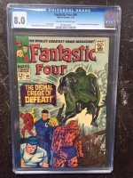 Fantastic Four #58 CGC 8.0 ow/w