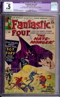 Fantastic Four #21 CGC 0.5 ow/w