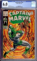 Captain Marvel #10 CGC 6.0 ow/w