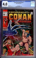 Conan The Barbarian #4 CGC 4.0 ow/w