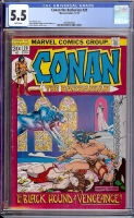 Conan The Barbarian #20 CGC 5.5 w