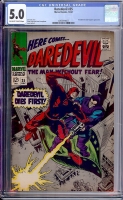 Daredevil #35 CGC 5.0 ow/w