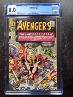 Avengers #12 CGC 8.0 ow/w