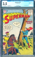 Superman #105 CGC 3.5 ow