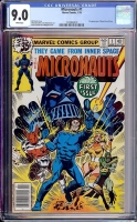 Micronauts #1 CGC 9.0 w