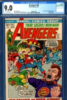 Avengers #98 CGC 9.0 ow