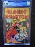 Blonde Phantom #19 CGC 4.0 ow/w