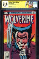 Wolverine Limited Series #1 CGC 9.4 w CGC Signature SERIES