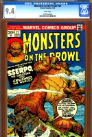 Monsters on the Prowl #27 CGC 9.4 w