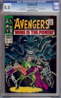 Avengers #49 CGC 8.0 ow/w