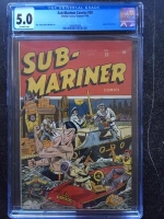 Sub-Mariner Comics #20 CGC 5.0 ow