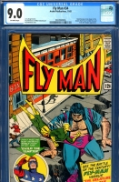 Fly Man #34 CGC 9.0 ow