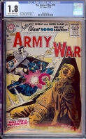 Our Army at War #52 CGC 1.8 cr/ow