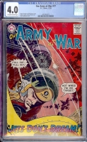 Our Army at War #77 CGC 4.0 ow/w