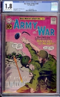 Our Army at War #109 CGC 1.8 cr/ow