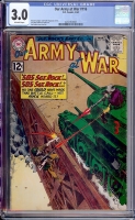 Our Army at War #116 CGC 3.0 ow