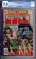 Our Army at War #299 CGC 7.0 ow/w