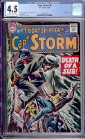 Capt. Storm #8 CGC 4.5 ow/w